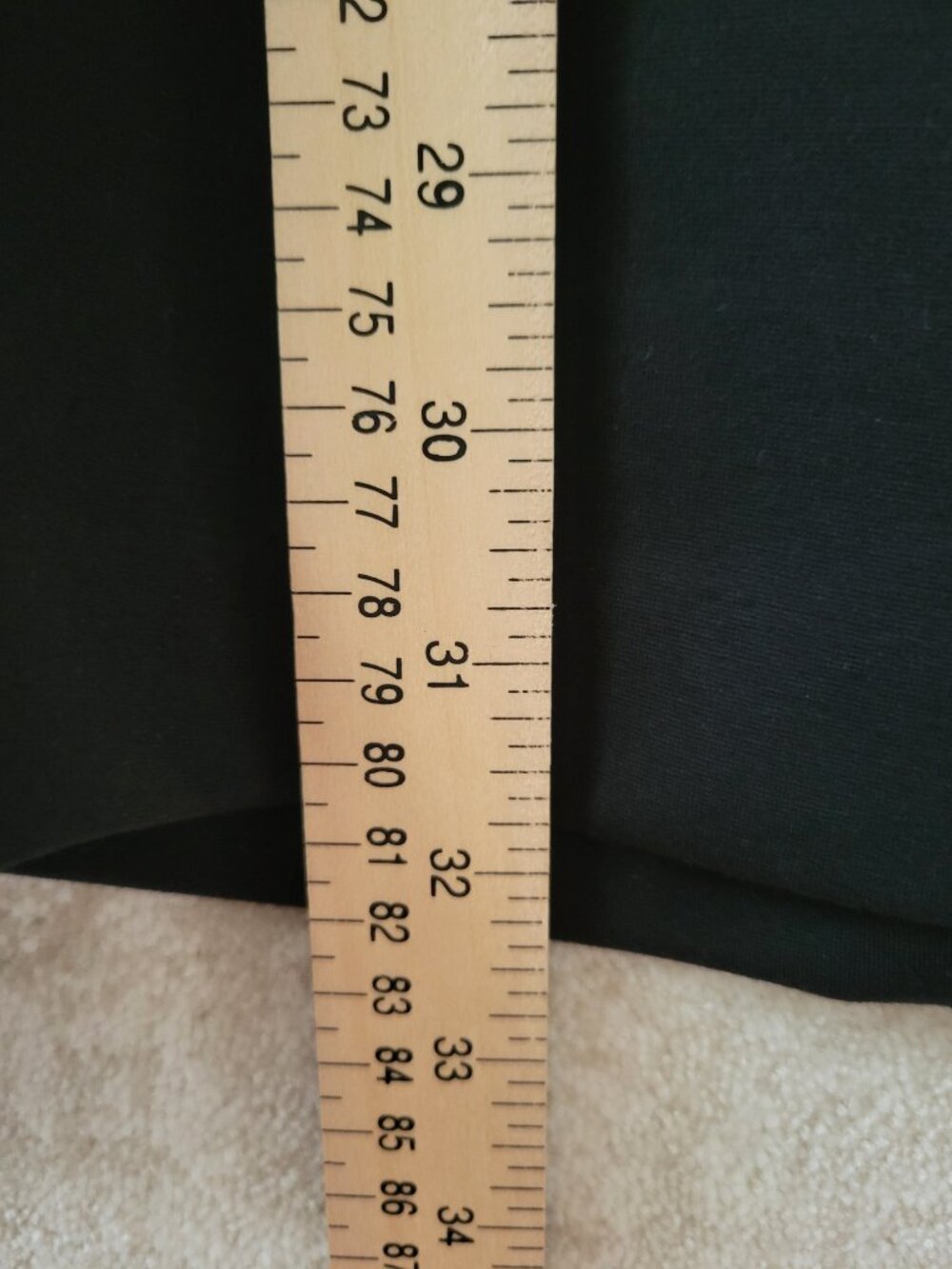 SPANX Ballet Ponte Mini Dress Large Womens Black Flared Skirt Long Sleeve NWT - Picture 13 of 15